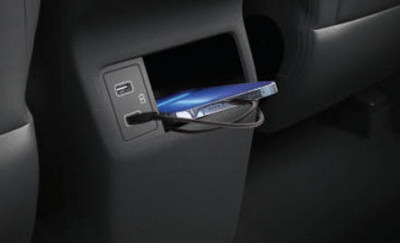 USB storage area